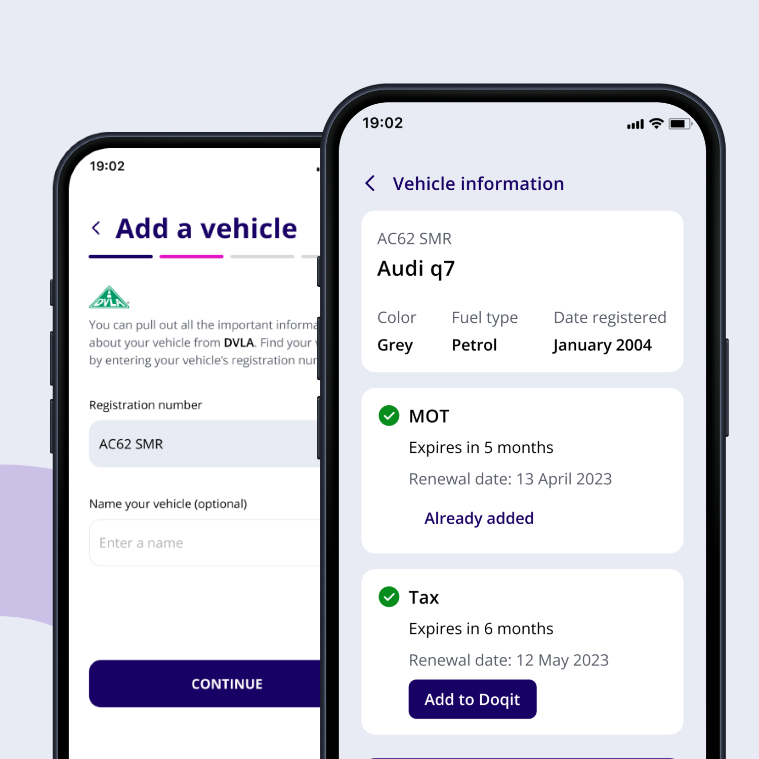 Sync with DVLA-1 Sync with DVLA-1